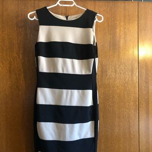 Calvin Klein striped dress